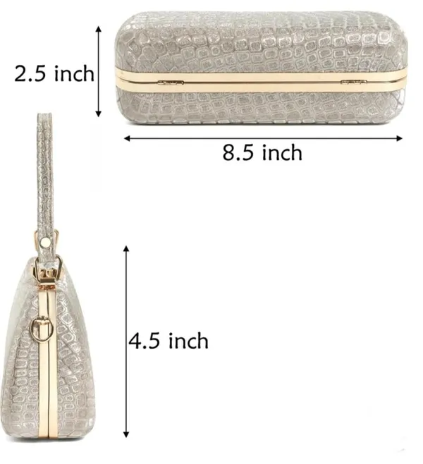 Silver_Faux_Leather_Blush_Croco_Luxe_Clutch_For_Women_&_Girls_(21_X_3_X_13_Cm)