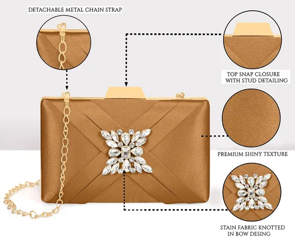 Brown_Premium_Satin_With_Shiny_Texture_Diamond_Clutch_For_Women_&_Girls_(22_X_10_X_15_Cm)