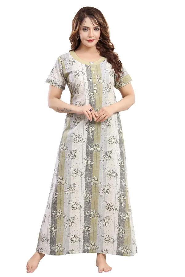 Beige_Cambric_Cotton_Nighty_for_Women