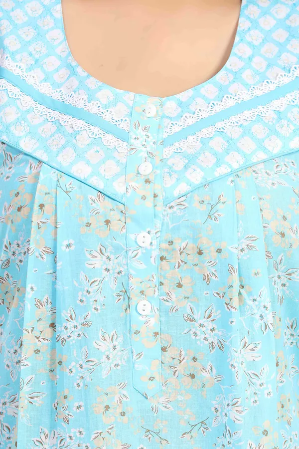 Blue_Cambric_Cotton_Nighty_for_Women