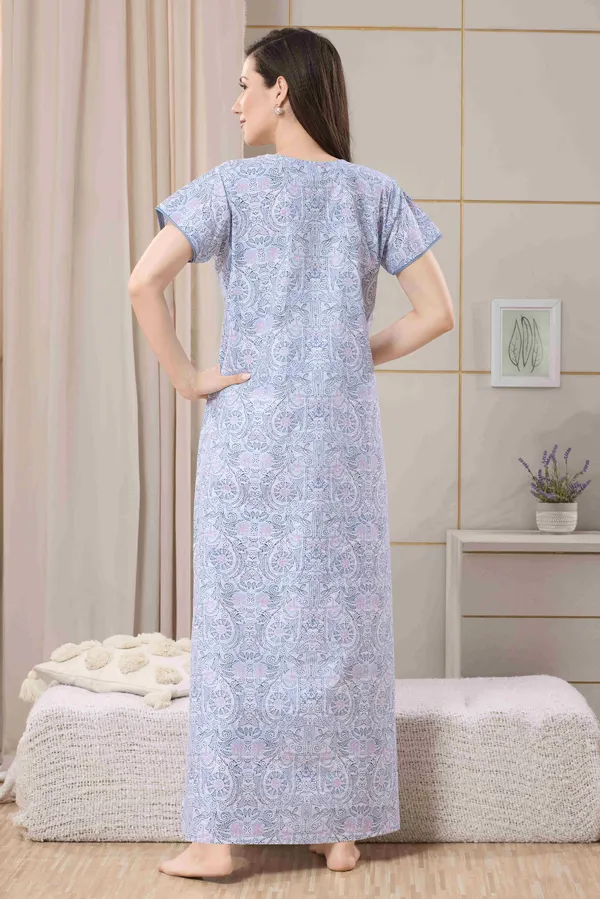 Blue_pure_Cotton__Nighty_for_Women