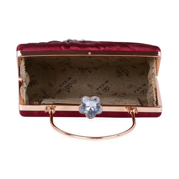Maroon_Crystal_Bloom_Evening_&_Party_Clutch_For_Women_&_Girls_(20_X_3_X_14_Cm)