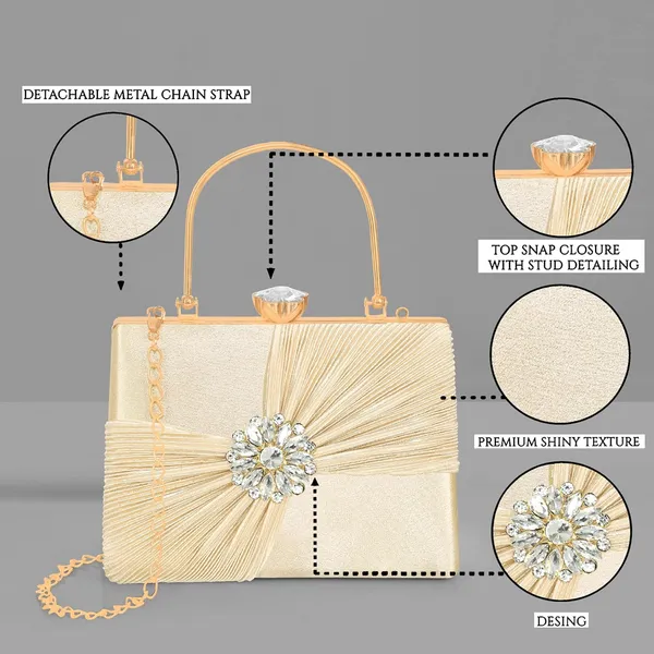 Gold_Crystal_Radiance_Clutch_For_Women_With_Handle_And_Chain_Strap_For_Women_&_Girls_(22_X_10_X_17.5_Cm)
