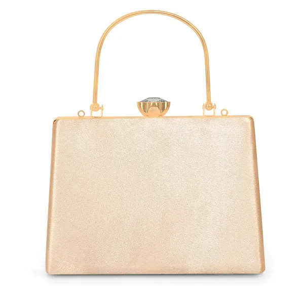 Peach_Crystal_Radiance_Clutch_For_Women_With_Handle_And_Chain_Strap_For_Women_&_Girls_(22_X_10_X_17.5_Cm)