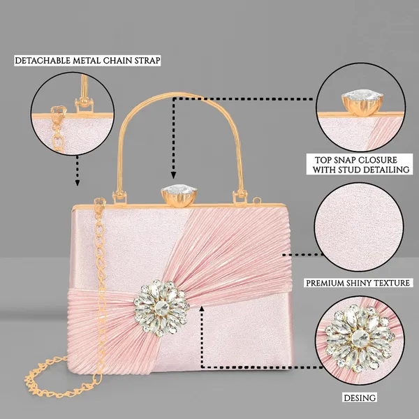 Pink_Crystal_Radiance_Clutch_For_Women_With_Handle_And_Chain_Strap_For_Women_&_Girls_(22_X_10_X_17.5_Cm)