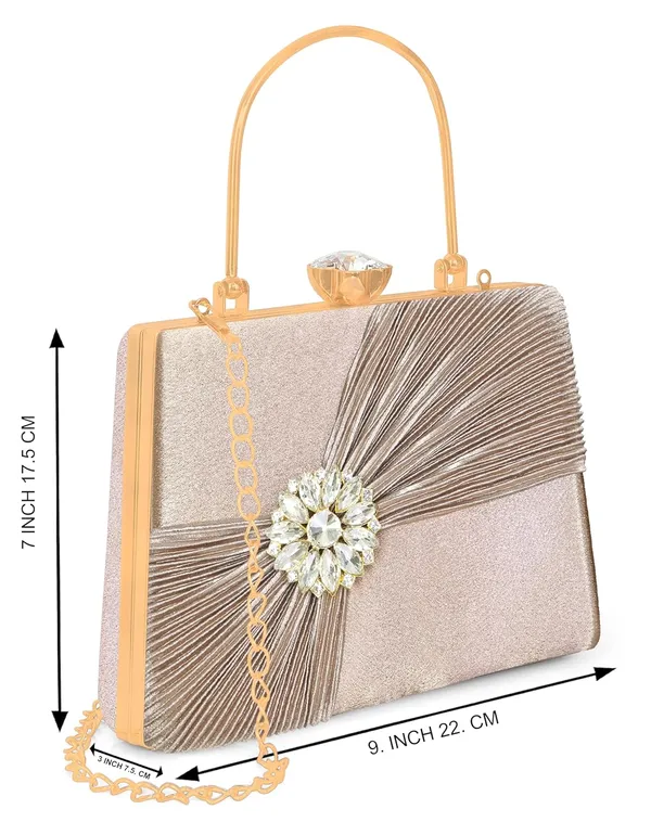 Rose_Gold_Crystal_Radiance_Clutch_For_Women_With_Handle_And_Chain_Strap_For_Women_&_Girls_(22_X_10_X_17.5_Cm)