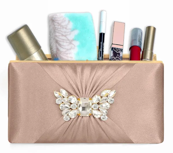 Rose_Gold_Sophisticated_Satin_Clutch_With_Straight_Diamond_And_Removable_Chain_Strap_For_Women_&_Girls_(22_X_10_X_15_Cm)