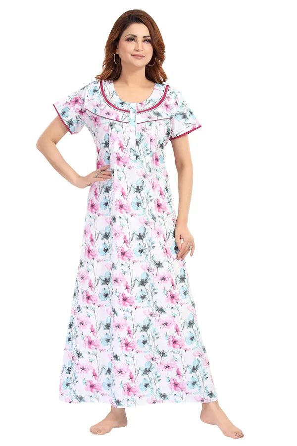 Cherry_Cotton_floral__Nighty_for_Women