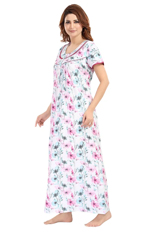 Cherry_Cotton_floral__Nighty_for_Women