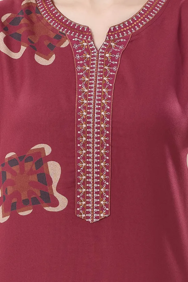 Cherry_floral_embroidered__A-line_Alpine__Nighty_for_Women