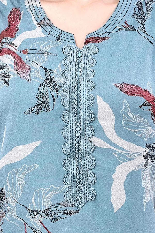 Coral_blue_floral_embroidered__A-line_Alpine__Nighty_for_Women