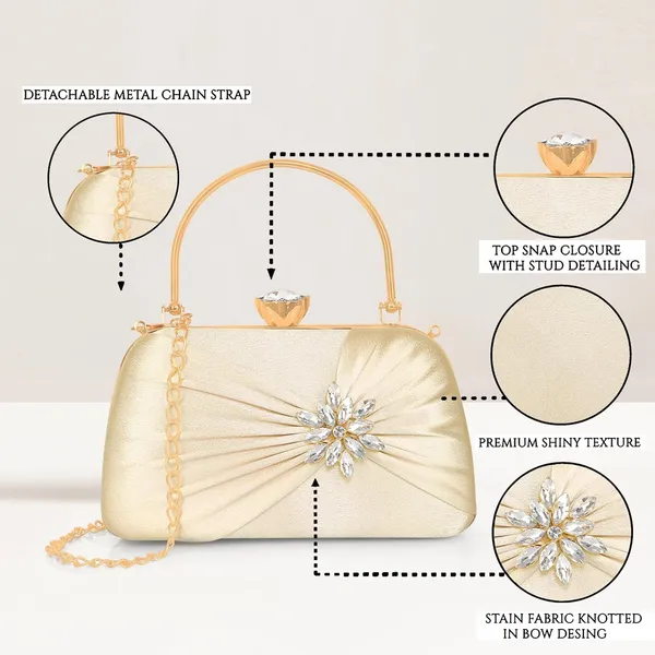 Gold_Radiance_Flower_Diamond_Satin_Clutch_For_Women_&_Girls_(22_X_10_X_15_Cm)