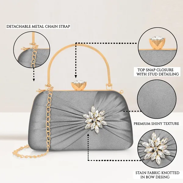 Grey_Premium_Satin_With_Shiny_Texture_Diamond_Clutch_For_Women_&_Girls_(22_X_10_X_15_Cm)