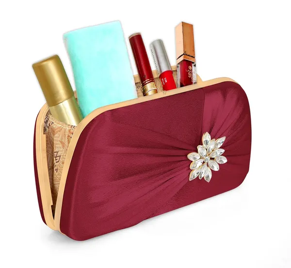 Maroon_Radiance_Flower_Diamond_Satin_Clutch_For_Women_&_Girls_(22_X_10_X_15_Cm)