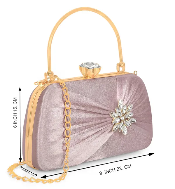 Rose_Gold_Radiance_Flower_Diamond_Satin_Clutch_For_Women_&_Girls_(22_X_10_X_15_Cm)