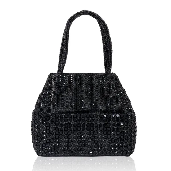 Black_Satin_Dazzle_Luxe_Magnetic_Closure_Handbag_For_Women_&_Girls_(18_X_6_X_16_Cm)