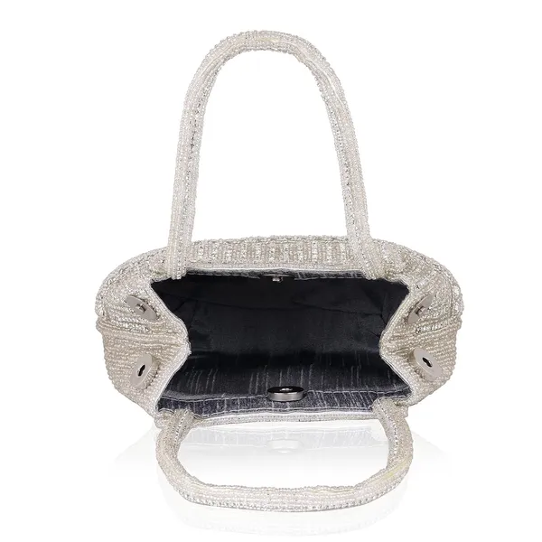 Silver_Satin_Dazzle_Luxe_Magnetic_Closure_Handbag_For_Women_&_Girls_(18_X_6_X_16_Cm)