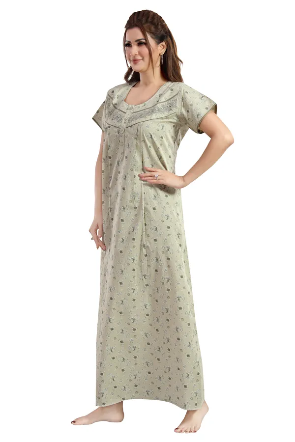 Pista_Floral_Cotton_Night_Dress_For_Ladies