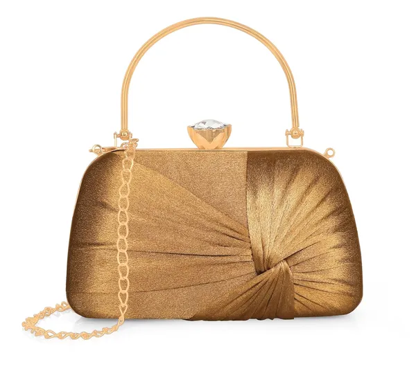 Brown_Glimmer_Luxe_Satin_Evening_Clutch_With_Detachable_Chain_Strap_For_Women_&_Girls_(22_X_10_X_15_Cm)