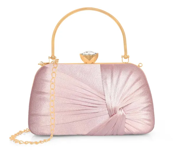 Pink_Glimmer_Luxe_Satin_Evening_Clutch_With_Detachable_Chain_Strap_For_Women_&_Girls_(22_X_10_X_15_Cm)