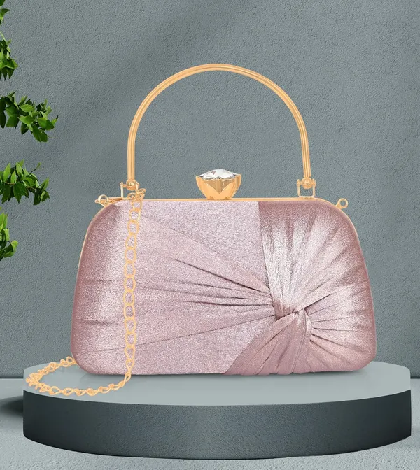 Rose_Gold_Glimmer_Luxe_Satin_Evening_Clutch_With_Detachable_Chain_Strap_For_Women_&_Girls_(22_X_10_X_15_Cm)