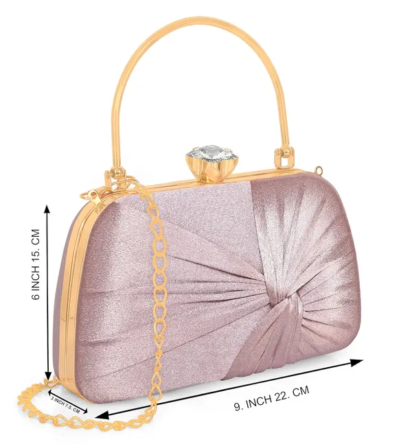 Rose_Gold_Glimmer_Luxe_Satin_Evening_Clutch_With_Detachable_Chain_Strap_For_Women_&_Girls_(22_X_10_X_15_Cm)