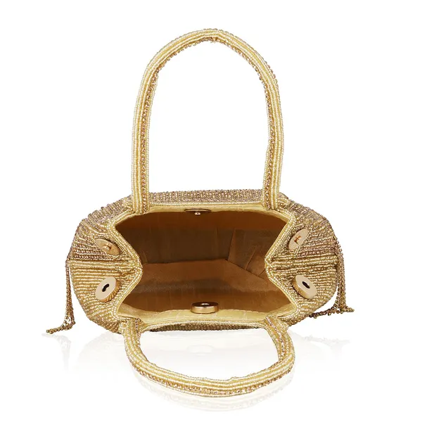 Gold_Gilded_Noir_Beaded_Fringe_Handbag_For_Women_&_Girls_(18_X_6_X_16_Cm)