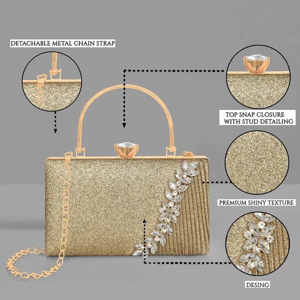 Brown_Glamour_Shine_Elegant_Crystal_Embellished_Clutch_With_Detachable_Chain_Strap_For_Women_&_Girls_(22_X_10_X_15_Cm)
