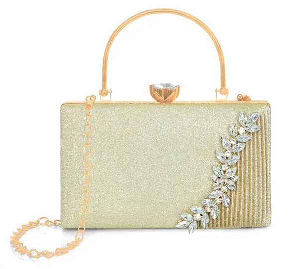 Gold_Glamour_Shine_Elegant_Crystal_Embellished_Clutch_With_Detachable_Chain_Strap_For_Women_&_Girls_(22_X_10_X_15_Cm)