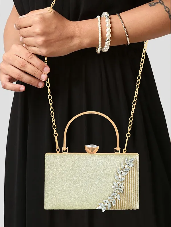 Gold_Glamour_Shine_Elegant_Crystal_Embellished_Clutch_With_Detachable_Chain_Strap_For_Women_&_Girls_(22_X_10_X_15_Cm)