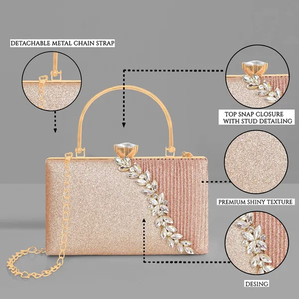 Rose_Gold_Glamour_Shine_Elegant_Crystal_Embellished_Clutch_With_Detachable_Chain_Strap_