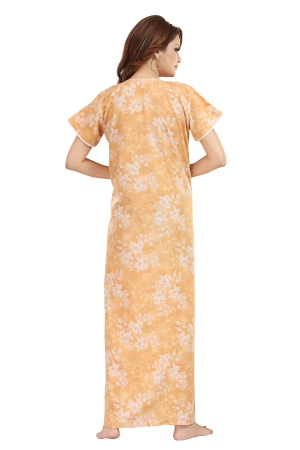 Gold_Cotton_Blend__Nighty_for_Women