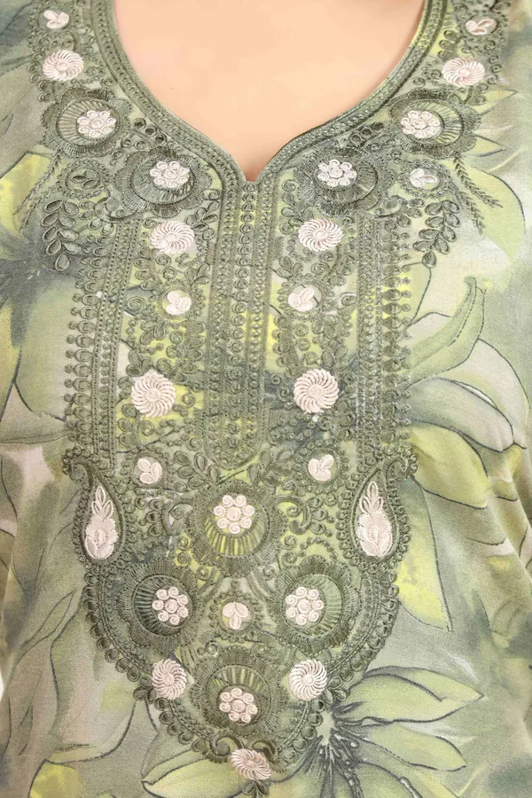 Green_Cotton_Blend__Nighty_for_Women