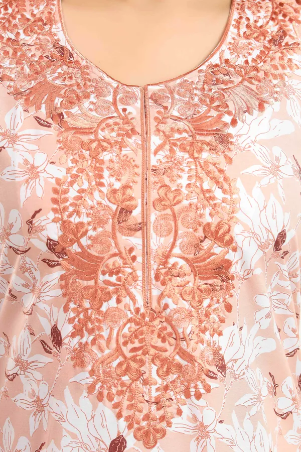 Peach_Cotton_Blend__Nighty_for_Women