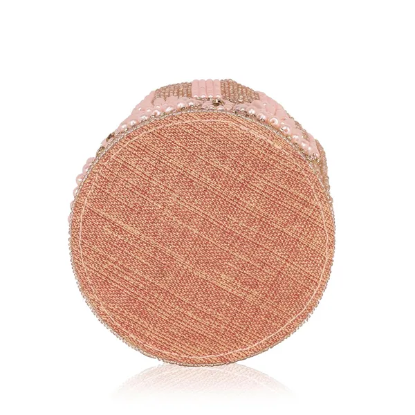 Peach_Drawstring_Closure_With_Crystal_Embellishments_Elegant_Pearl_Beaded_Potli_Bag_