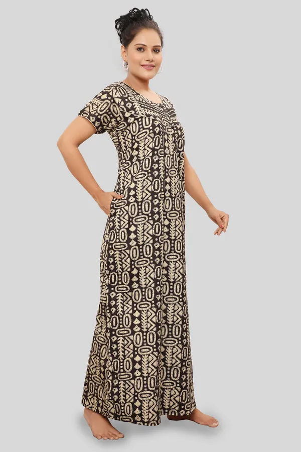 Black_Cotton_Nighty_For_Women