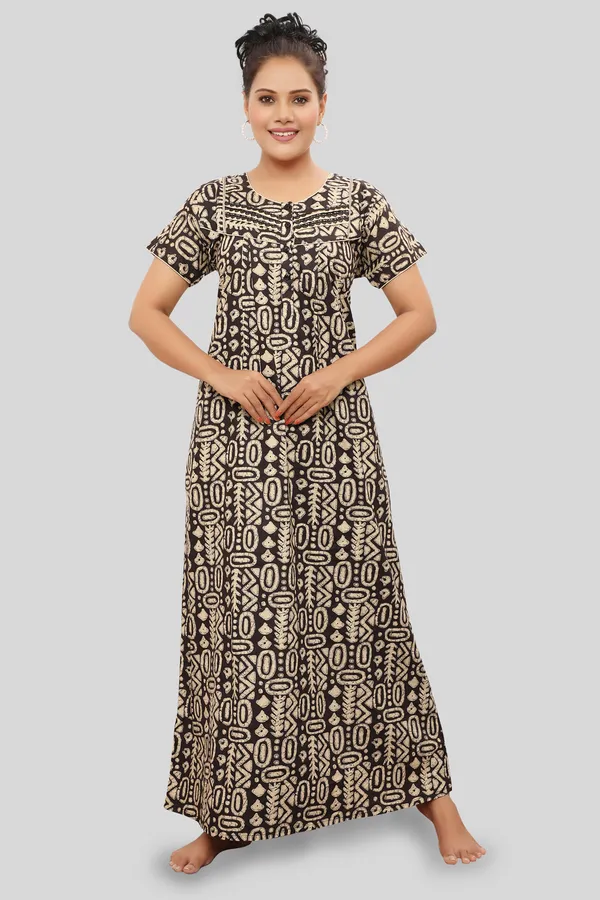 Black_Cotton_Nighty_For_Women
