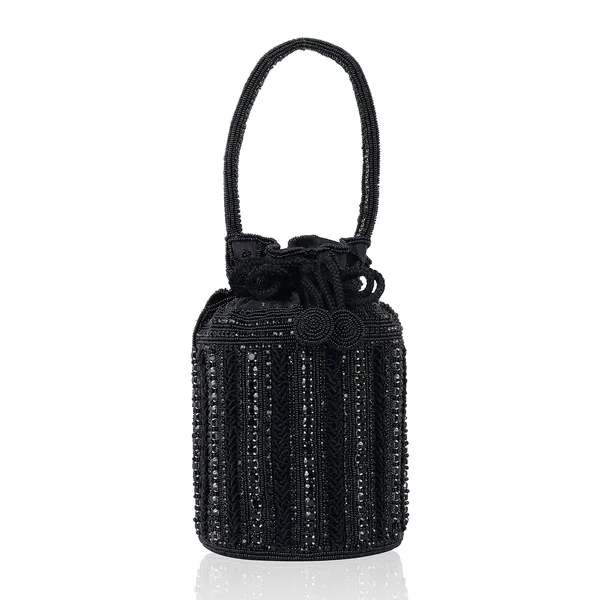 Black_Satin_Noor_Handcrafted_Potli_For_Women_&_Girls_(11_X_11_X_20_Cm)