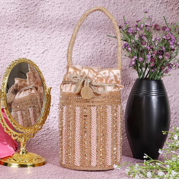 Beige_Satin_Noor_Handcrafted_Potli_For_Women_&_Girls_(11_X_11_X_20_Cm)