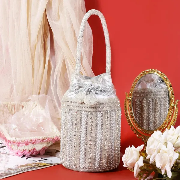 Silver_Satin_Noor_Handcrafted_Potli_For_Women_&_Girls_(11_X_11_X_20_Cm)