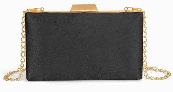 Black_Luxurious_Satin_Evening_Clutch_With_Detachable_Chain_Strap_For_Women_&_Girls_(22_X_10_X_15_Cm)