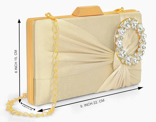 Gold_Luxurious_Satin_Evening_Clutch_With_Detachable_Chain_Strap_For_Women_&_Girls_(22_X_10_X_15_Cm)