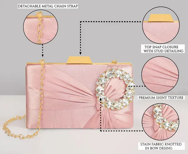 Pink_Luxurious_Satin_Evening_Clutch_With_Detachable_Chain_Strap_For_Women_&_Girls_(22_X_10_X_15_Cm)