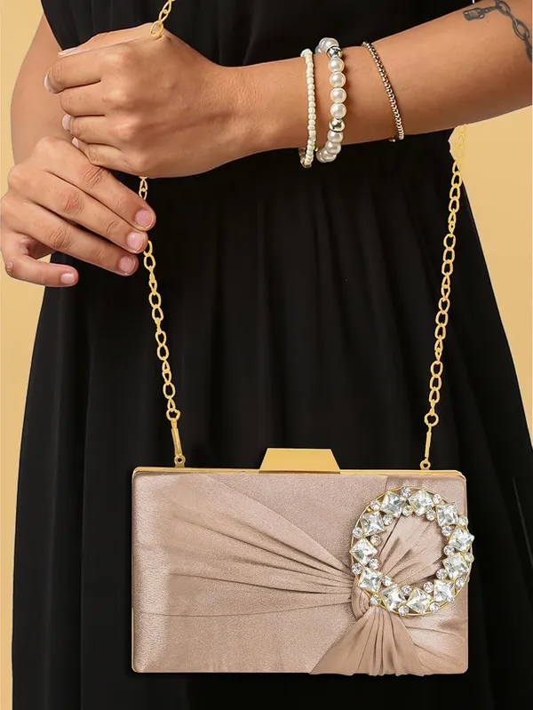 Rose_Gold_Luxurious_Satin_Evening_Clutch_With_Detachable_Chain_Strap_For_Women_&_Girls_(22_X_10_X_15_Cm)