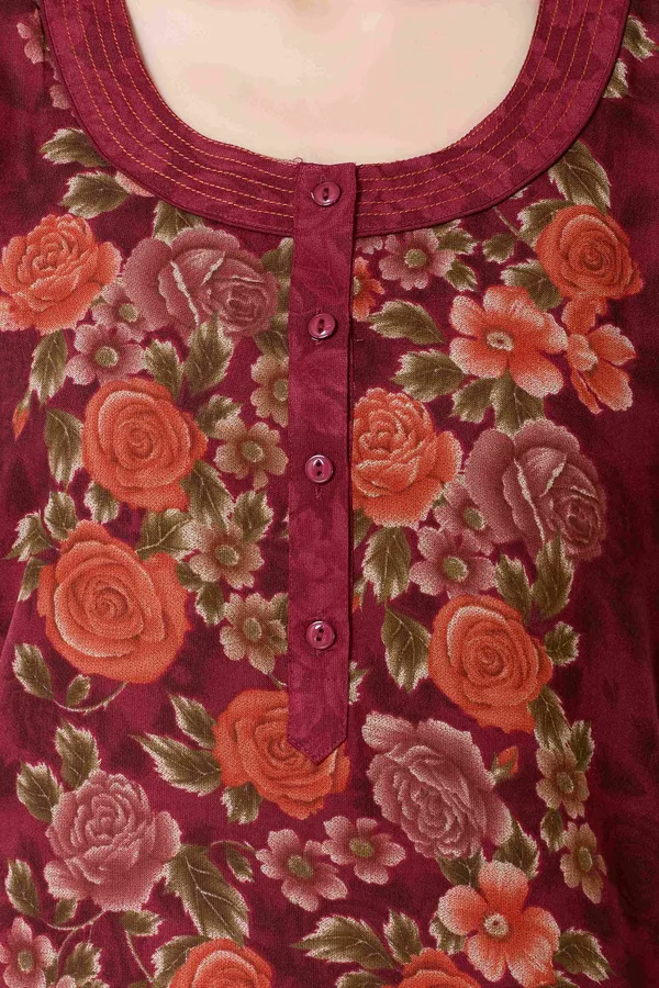 Maroon_Alpine_center_panel_floral_nighty
