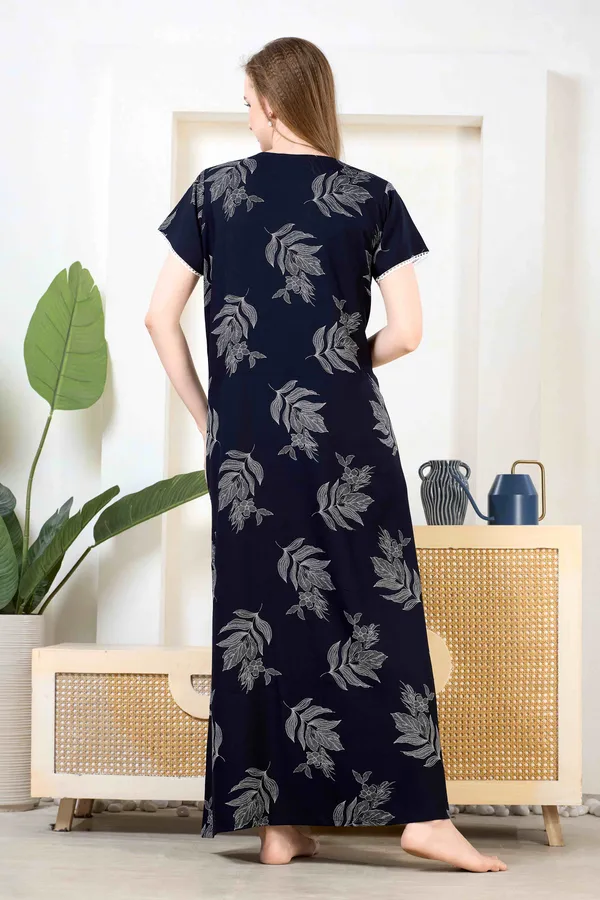Navy_blue_floral__laced_A-line_Alpine__Nighty_for_Women