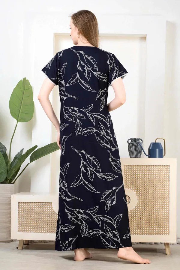 Navy_blue_floral__laced_A-line_Alpine__Nighty_for_Women