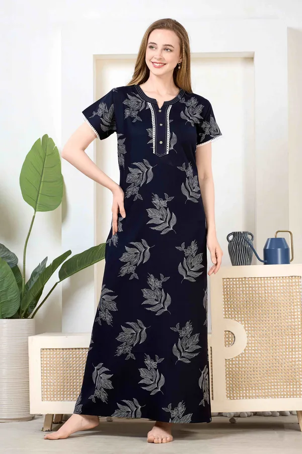 Navy_blue_floral__laced_A-line_Alpine__Nighty_for_Women