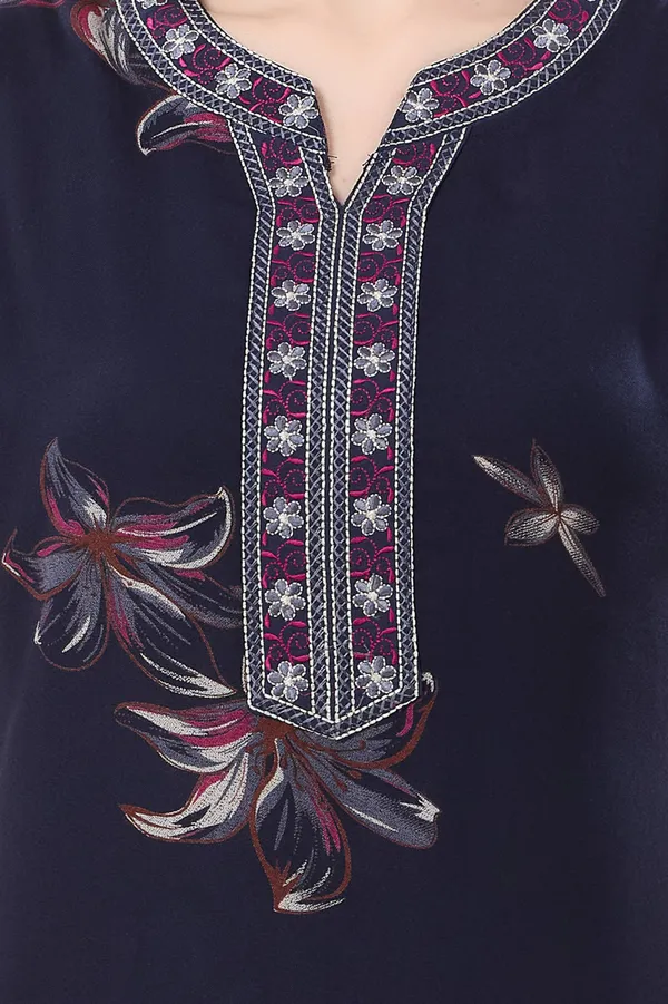 Navy_blue_floral_embroidered__A-line_Alpine__Nighty_for_Women