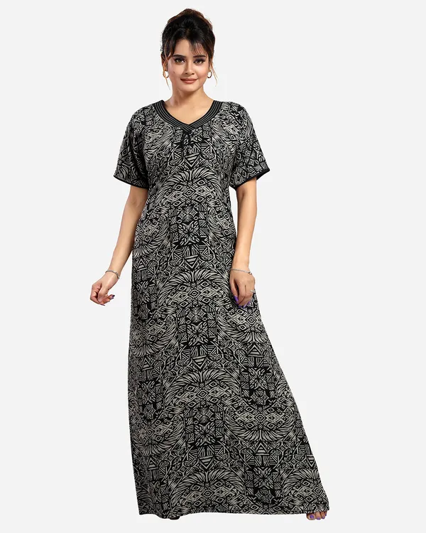 Black_Alpine_Nighty_For_Women